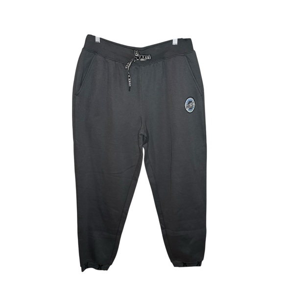 NEW‎ Savage x Fenty Unisex Xssenial Logo Trim Patch Sweatpants Ghost 'Em Gray - Picture 5 of 8